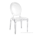 Fancy Luxury Chair Italian Plastic Outdoor Stapelbare Stühle